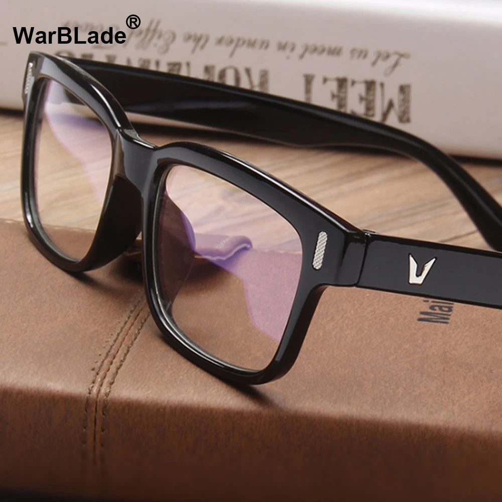 2018 Brand Design Vintage Eyeglasses Female Male Optical Clear Lens Eye Glasses Women Men Eyewear Frames spectacle WarBLade