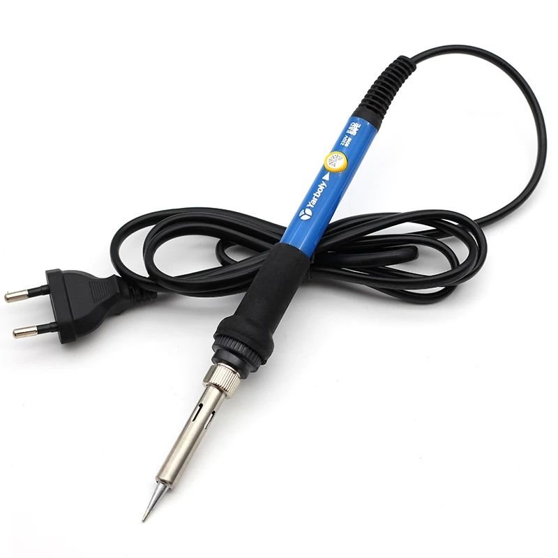 60W 220V 110V Adjustable Temperature Electric Soldering Iron 900M-T Tips Sucker Stand Tweezer Solder Wire Tweezers Heater sponge