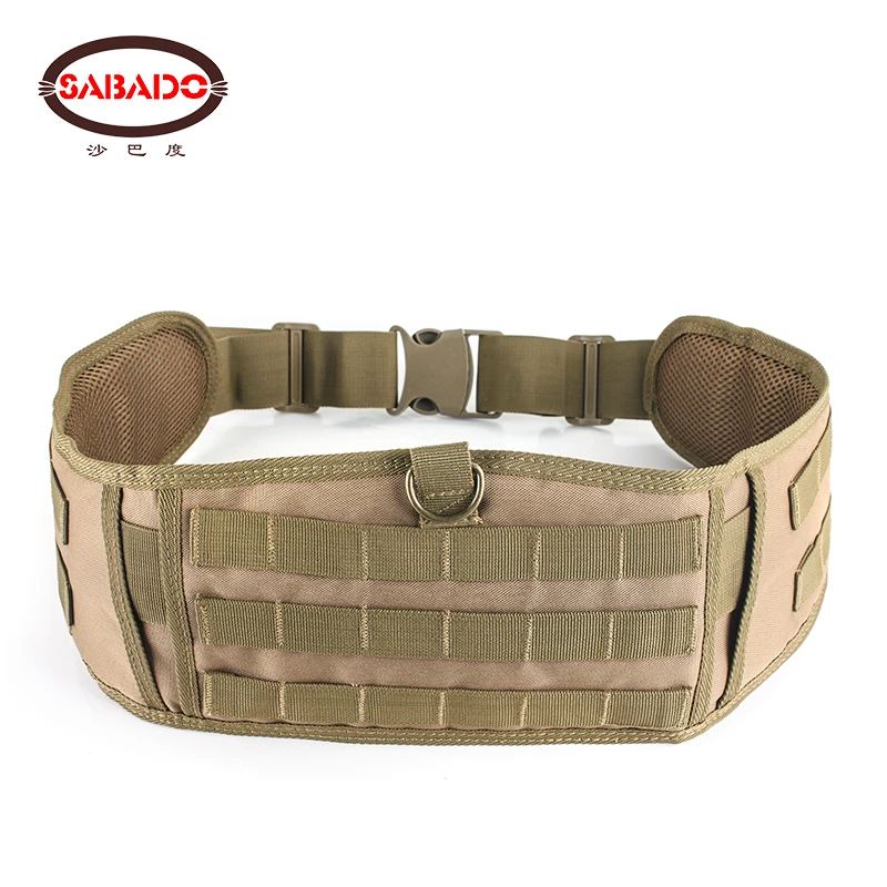 Wargame Tactical Army Military Equipment Airsoft Nylon Molle Waist Combat Battle Load Bearing Patrol Belt Cummerbunds Universal