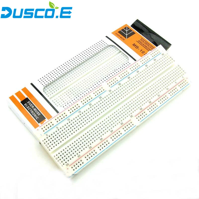 MB102 Breadboard For MB-102 Protoboard PCB Board BreadBoard 830 Point Solderless Universal Prototype Test Develop for Arduino