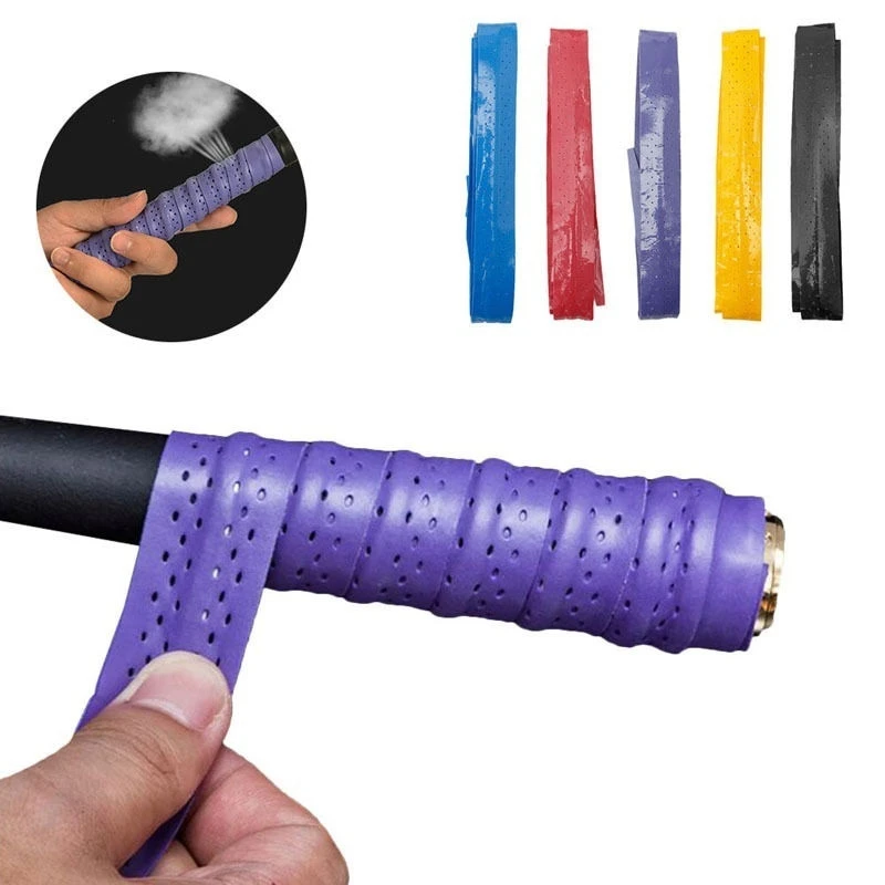 6 Colors Anti-slip Absorb Sweat Racket Tape Handle Grip For Tennis Badminton Squash Band