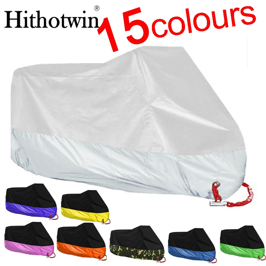 New Motorcycle Cover Bike All Season Waterproof Dustproof UV Protective Outdoor Moto Scooter Motorbike Rain Cover M-4XL