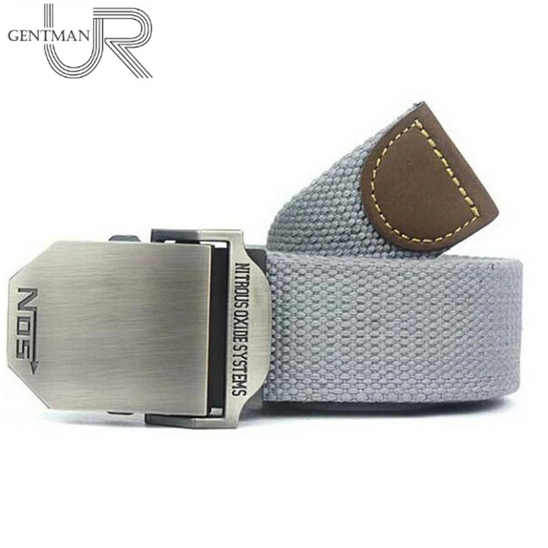 Hot NOS Outdoor Men Canvas Belt Western Military Tactical Belt Luxury Belts For Men & Women High Quality Casual Jeans Waist Belt