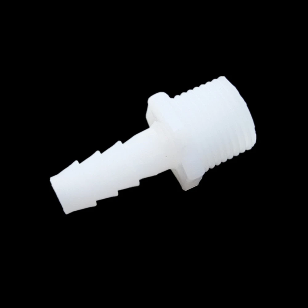 1pcs Plastic Pipe Fitting 4mm 6mm 8mm 10mm 12mm 14mm  Hose Barb Tail 1/2
