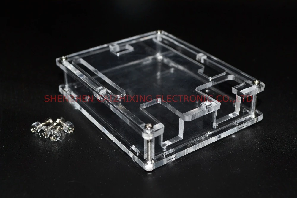 Uno R3 Case Enclosure Transparent Acrylic Box Clear Cover Compatible with Arduino UNO R3