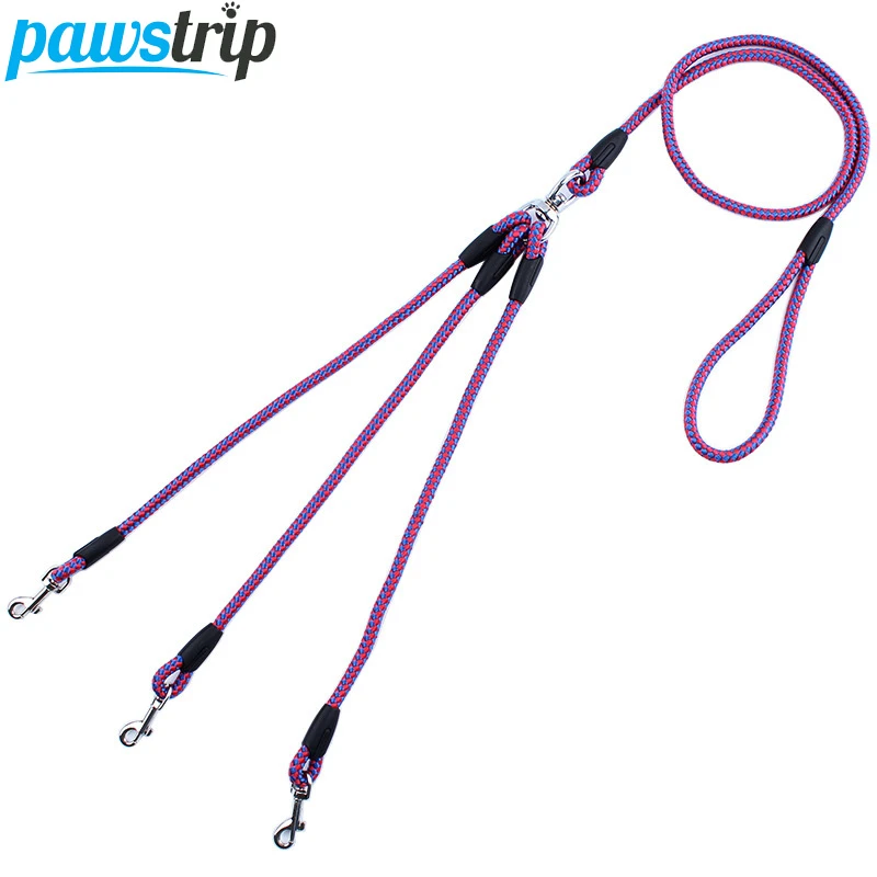 2/3 Way Couplers Pet Walking Running Dog Leash Lead 55