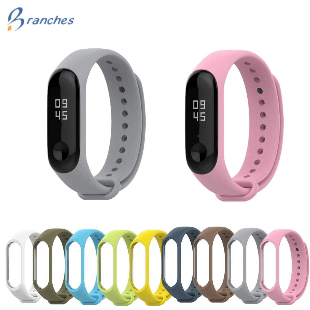 Mi band 4 Strap Silicone Bracelet for Xiaomi Mi Band 3/4 Red Wristband Smart Band Accessories wrist Strap and for Mi Band3/4