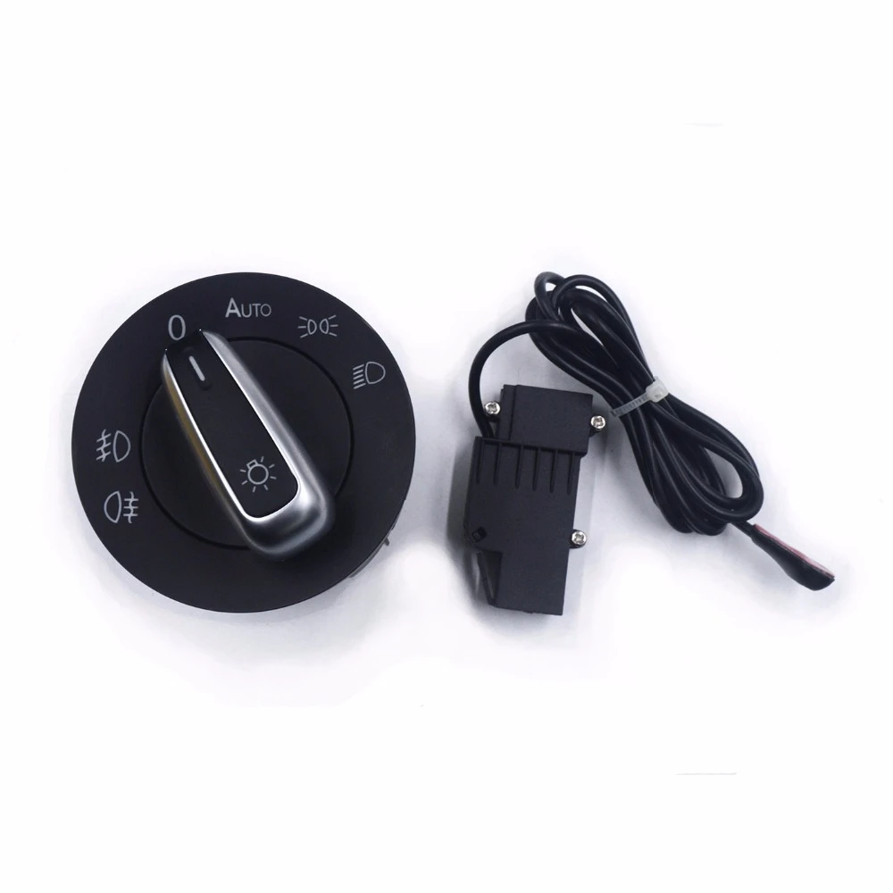 New Headlight Switch and Auto Headlight Switch Sensor For Golf 5 6 MK5 MK6 Tiguan Passat B6 B7 CC Touran Jetta MKV Touran CAddy