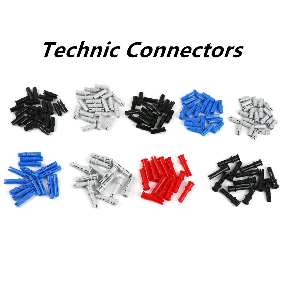 Bulk Technical Part Connector Pin Peg Cross Axle Building Blocks Toy Replace Parts Compatible With 2780 3673 6558 6562