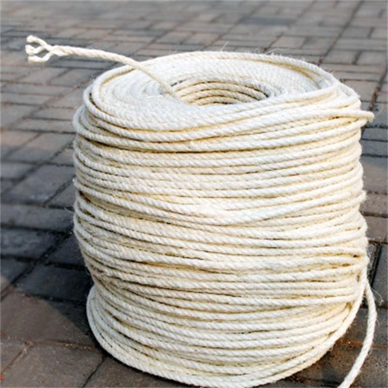 10M Sisal Rope for Cat Tree Cat Climbing Frame DIY cats scratching post toys making desk legs binding rope for cat sharpen claw