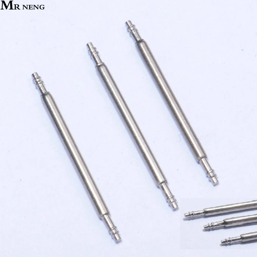 Lowest Price 100pcs 8/10/12/14/16/17/18/20/22/24/26/28mm Stainless Steel Watch for Band Spring Bars With Strap Link Pins Remover
