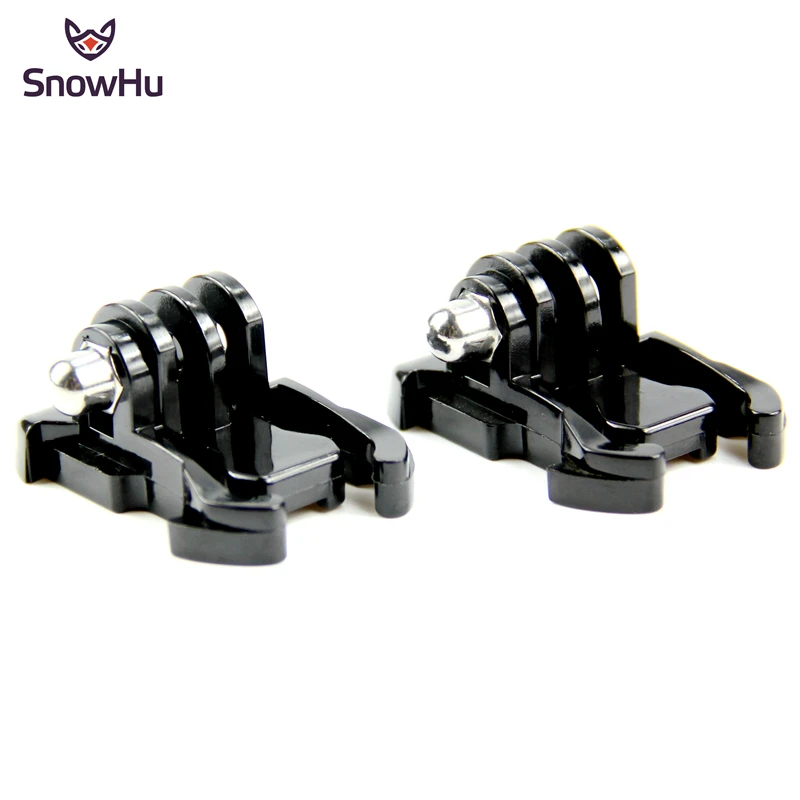 SnowHu 2 Pcs Camera Quick Pull Activity Base Mount For Go pro Hero 10 9 8 7 6 5 SJCAM Yi 4K kits Case Strap Mount Accessory GP06