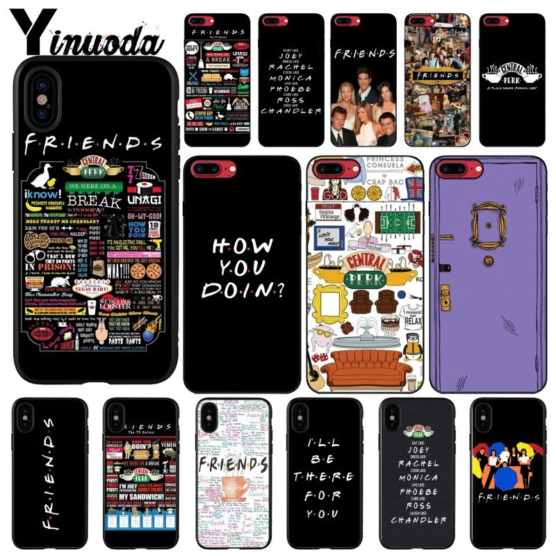 Central Perk Coffee friends tv show how you doin Phone Case For iphone 12 11 Pro Max 8 7 6 6S Plus X XS MAX 5 5S SE XR