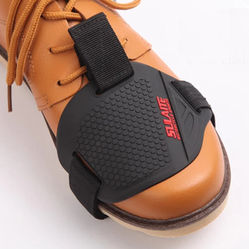 Motorcycle Shoes Protective Motorbike Motorcycle Gear Shifter Shoe Boots Protector Shift Sock Boot Cover Shifter Guards Black