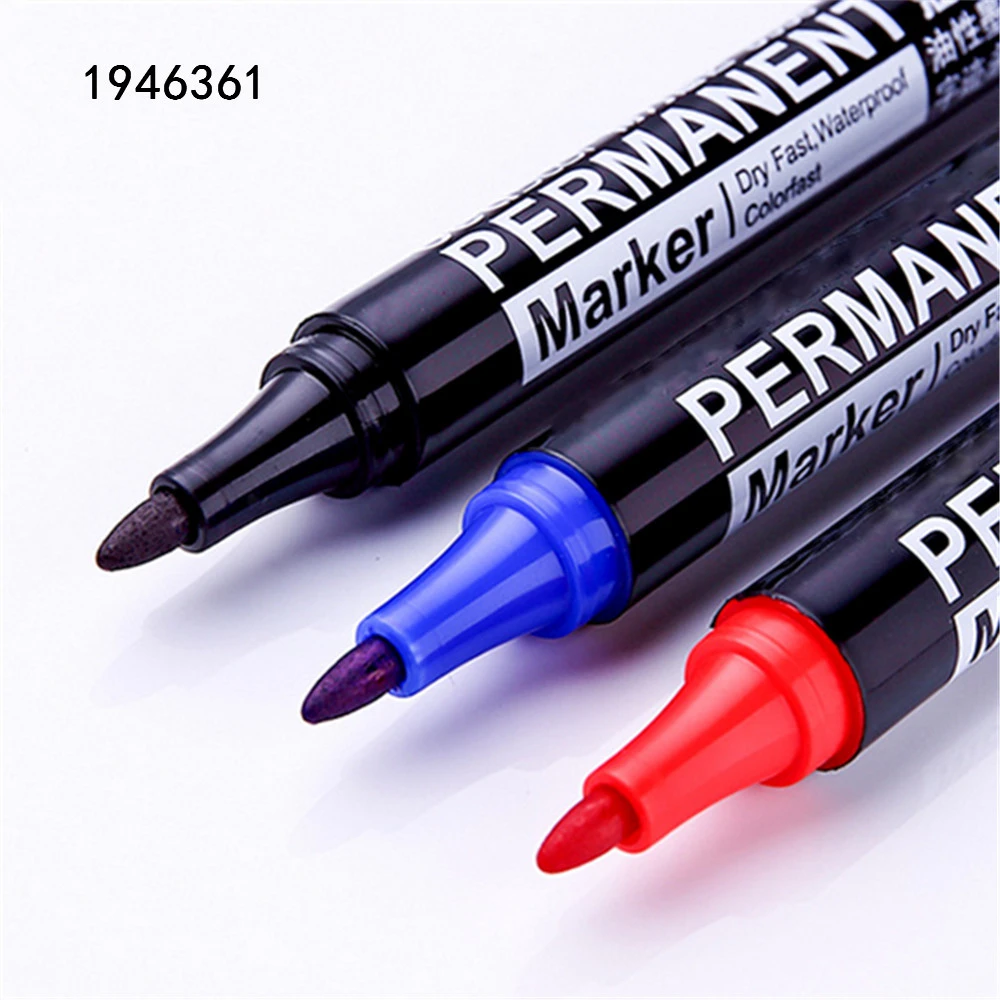 High quality S550 Waterproof ermanent Black blue red office  Art Marker Pens Student school stationery