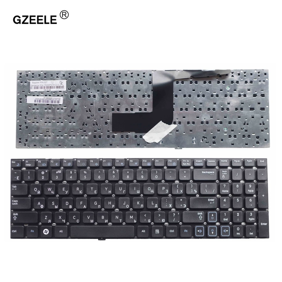 GZEELE russian keyboard For Samsung RC530 RV509 NP-RV511 RV513 RV515 RV518 RV520 NP-RV520 RC520 RC512 RU laptop Keyboard black