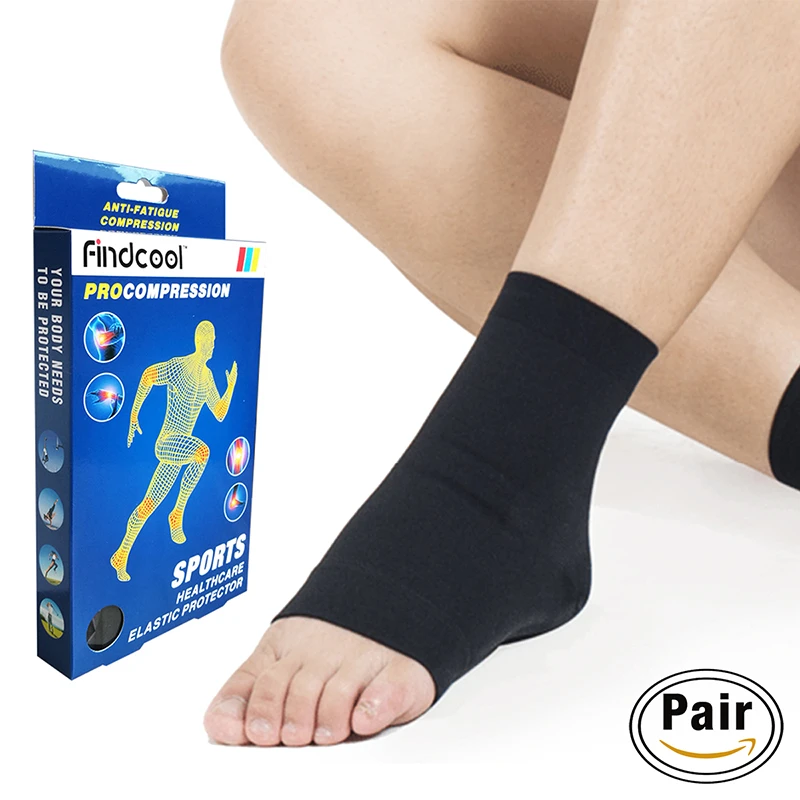 Compression Foot Sleeves for Men Plantar Fasciitis Socks for Arch Support Increases Cirulation Relieve Pain Eases Swelling