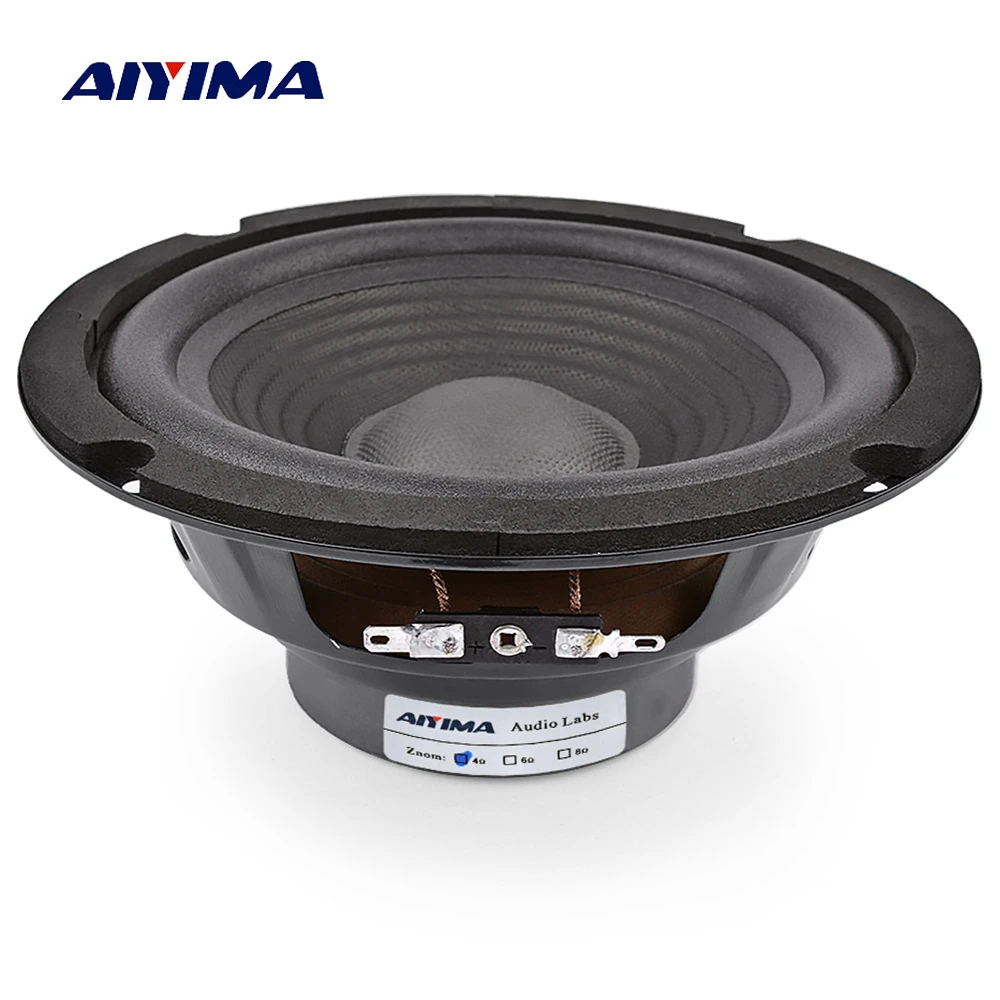 AIYIMA 1Pc 6.5 Inch Midrange Bass Speaker 4 Ohm 150W Audio Music Speakers Woofer LoudSpeaker For Home Theater Ses Sistemi