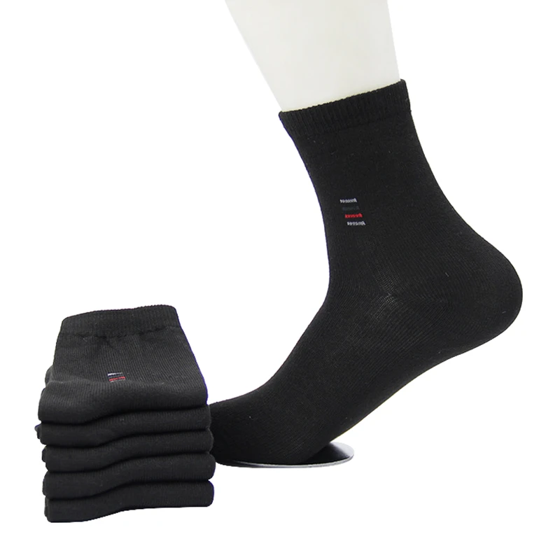 5pair=10pcs Men Socks Classic Business Brand Calcetines Hombre Socks Men High Quality Breathable Cotton Casual Male Socks Meias