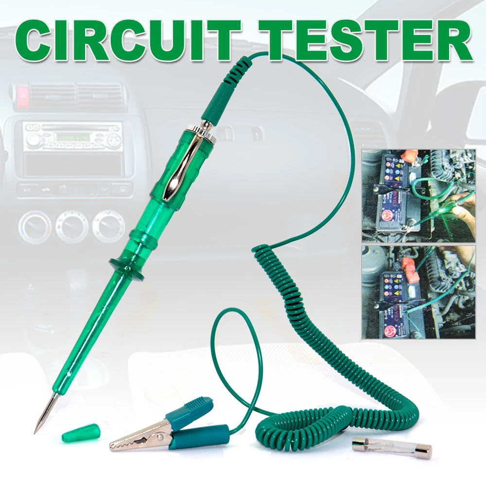 New arrival Car Circuit Tester DC 6V 12V 24V Voltage Auto Vehicle Gauge Test