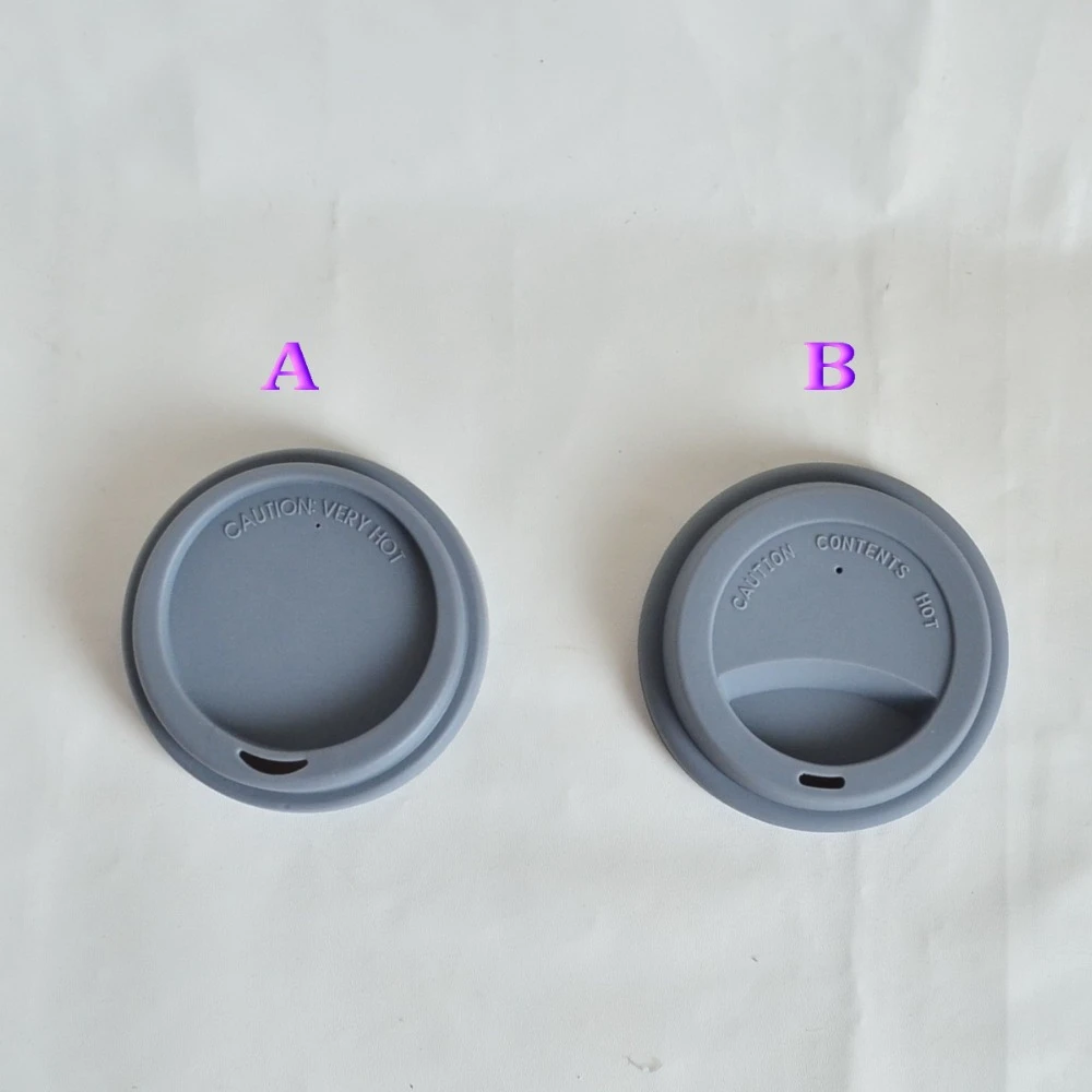 silicone lids(90mm/ 80mm) for Ceramic mugs Silicone Insulation Leakproof Cup Lid Heat Resistant Anti-Dust Mug Cover