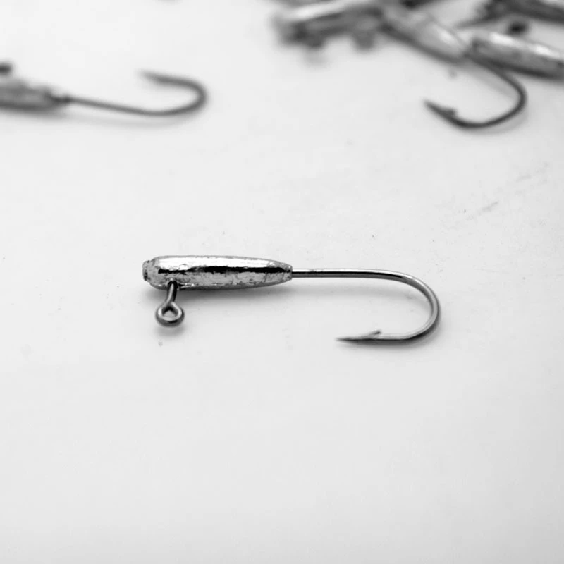 Japan Jigs 1g 2g 3g Jig Head Professional Small Soft Lure Bait Texas Rig Fishing Hooks 7-10 Pieces/Bag  SALE