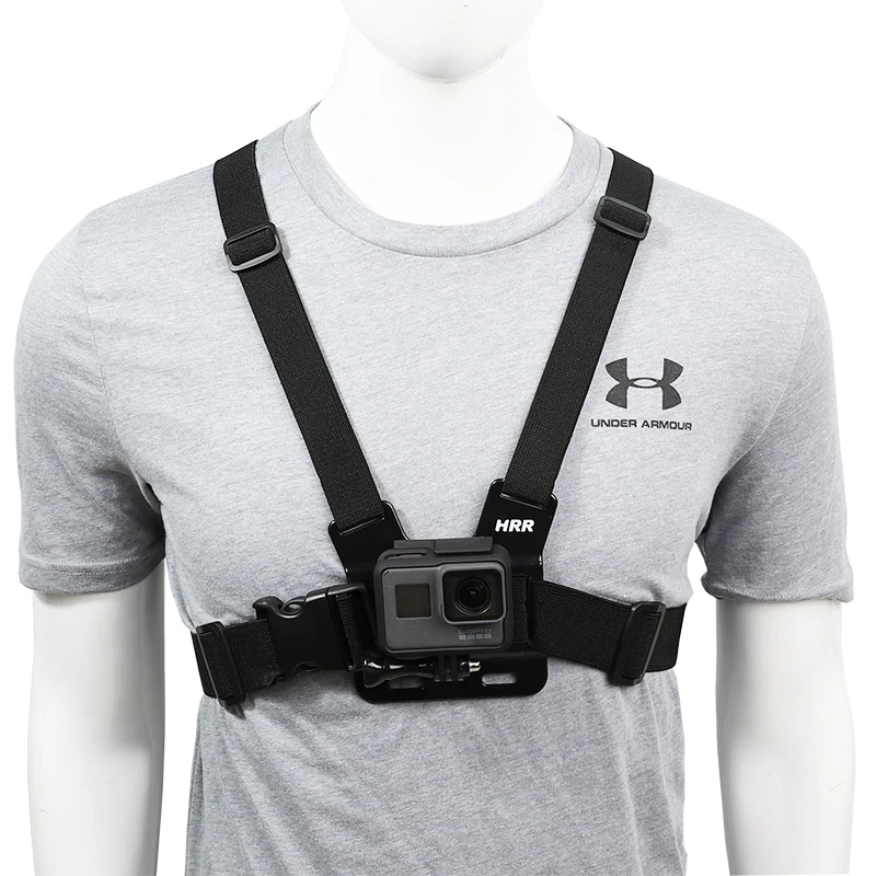 Chest Strap mount belt for Gopro hero 9 8 7 6 5 4 Insta360 R X2 DJI OSMO Action camera Harness for Go Pro SJCAM EKEN Accessories