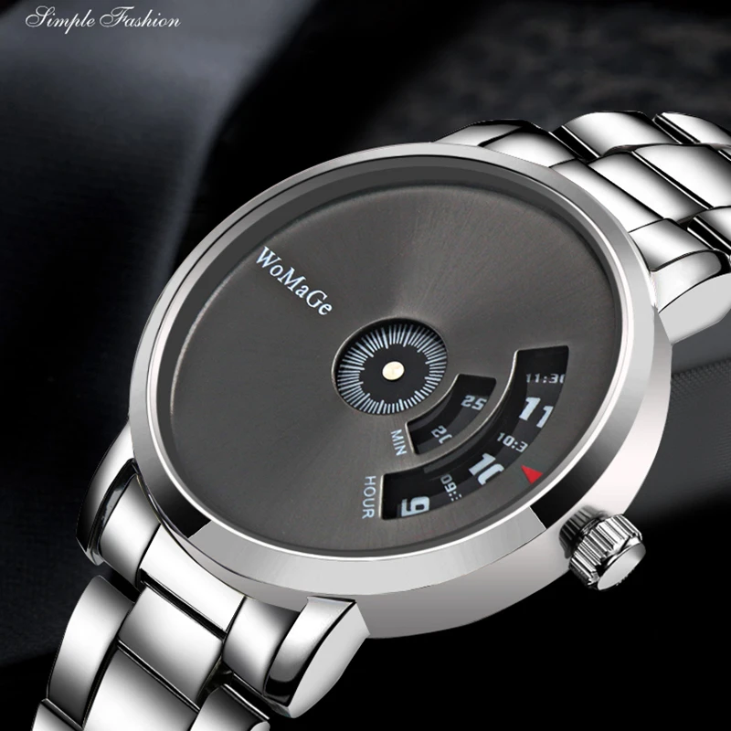Montre Homme 2021 New Hot Sell Brand WoMaGe Wrist Watch Luxury Unique Style Men Quartz Watches Fashion Designer Male Watch