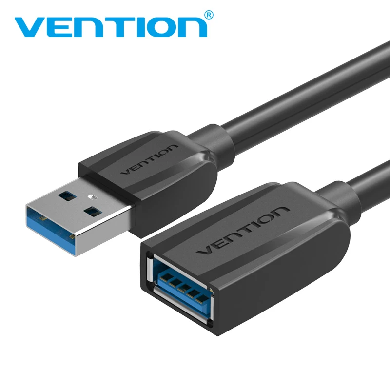 Vention USB3.0 Extension Cable Male to Female USB2.0 Extension Wire Super Speed Extender Data Sync Cable for Computer PC 0.5m 5m