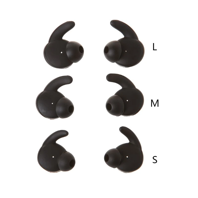 3Pairs S/M/L Silicone Earbuds Tips Ear Hook Earphone Case In Ear Soft Silicone Cover for Huawei Sport Bluetooth Headset AM61