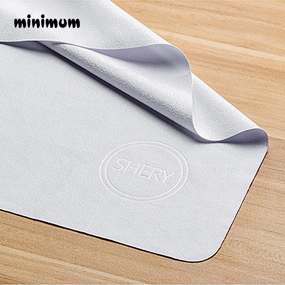 400*400mm Big Size Cleaning Cloth Chamois Microfiber Glasses lens For Camera Phone Computer Cleaner Work Room Wipe Clothes Logo