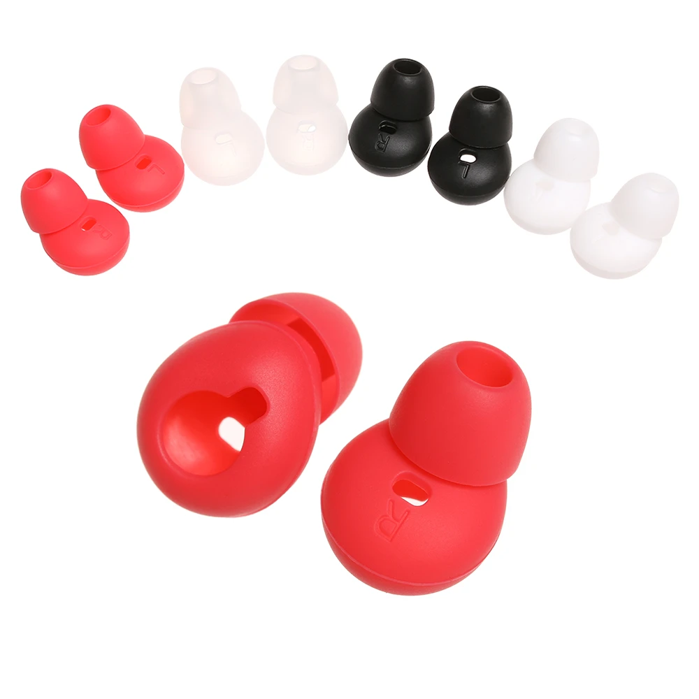 New 1 Pair In-Ear Silicone Earphones Ear Pads Eartips Covers Headphones Soft Shockproof Earbuds For Samsung Gear Circle R130