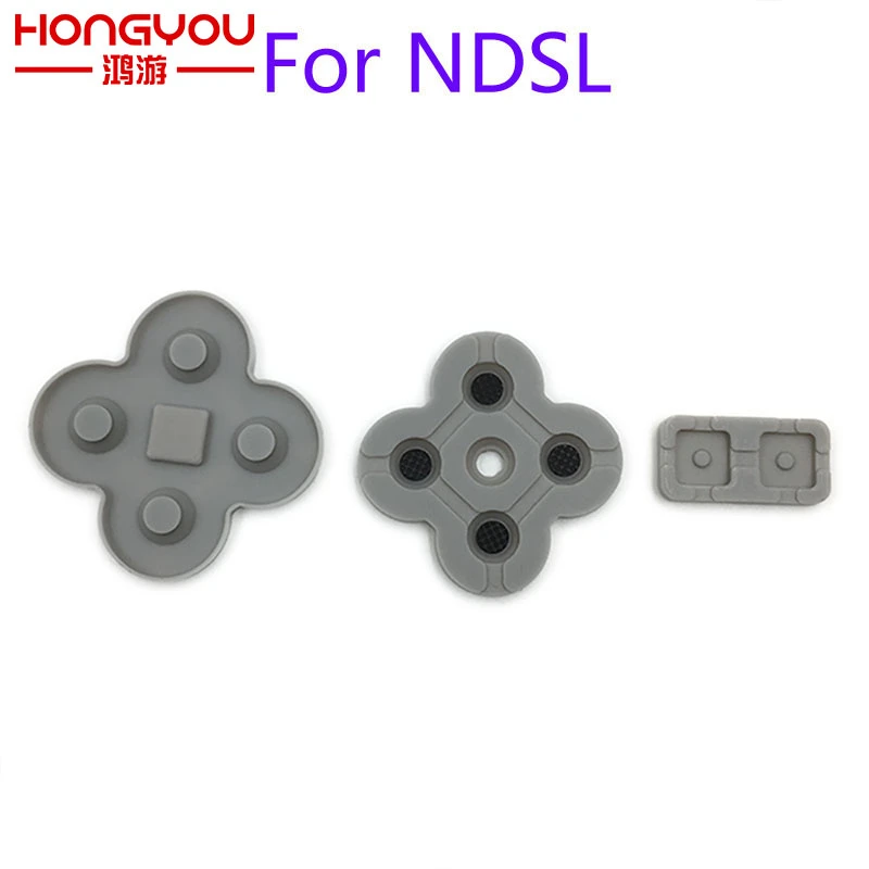 For DS Lite Conductive Rubber Button Pad Set Replacement Part For NDSL DSL Silicon Buttons