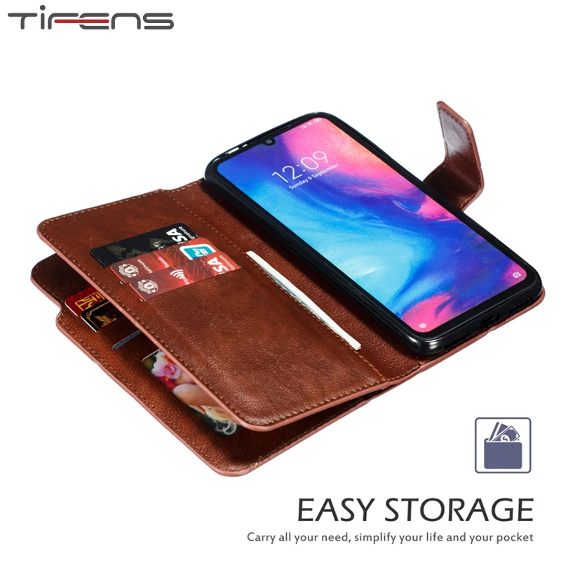 Leather Wallet Flip Case For Xiaomi Poco X3 M3 9 8 Lite CC9 E Redmi 9A 7A 6A Note 10 4 4X 5 6 7 8 9 9T Pro Max 8T 9S Phone Cover