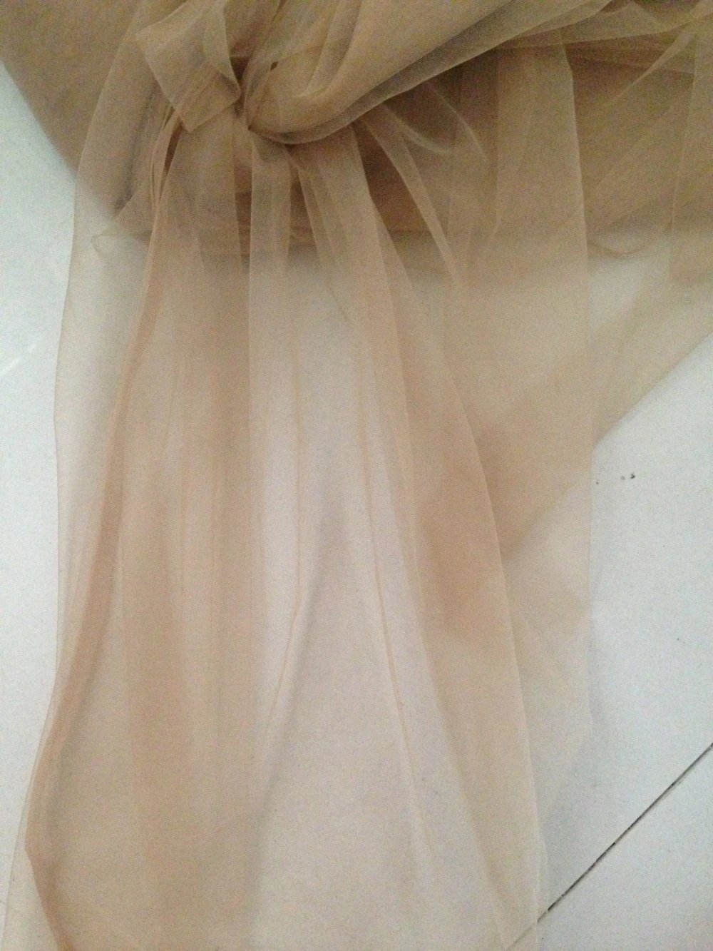 skin nude,160cm width 2meter/lot super soft mesh tulle sheer for  DIY wedding  dress,veil, curtain, petticoat, tutu, decoration