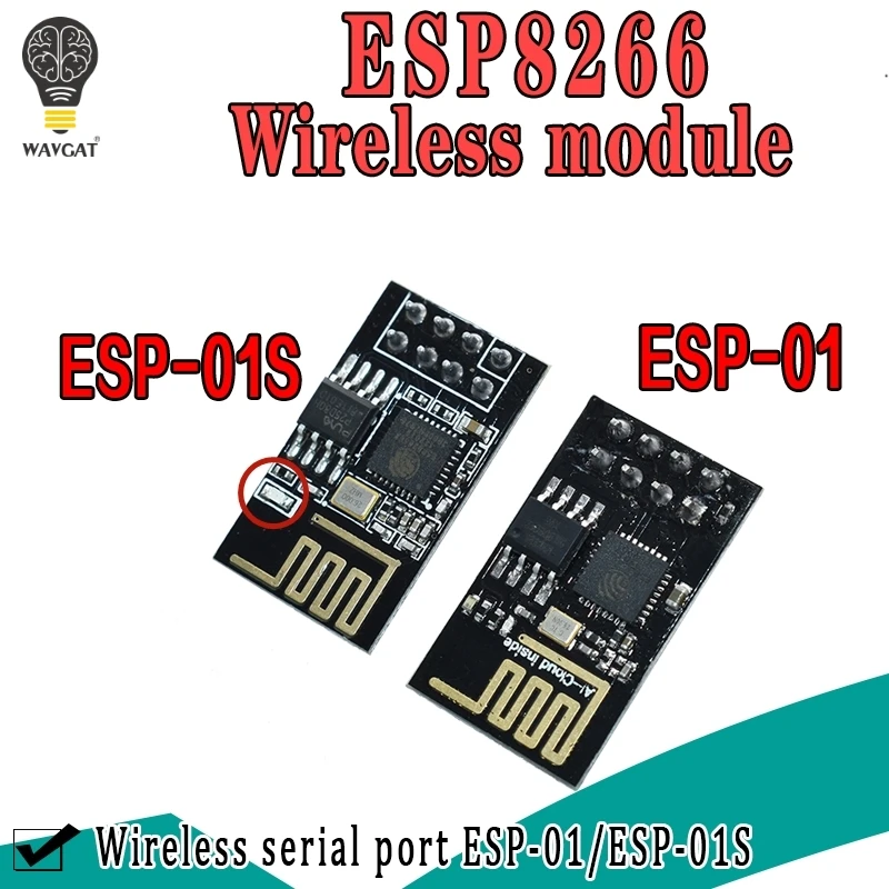 ESP-01 Upgraded version ESP-01S ESP8266 serial WIFI model Authenticity Guaranteed Internet of thing Wifi Model Board For Arduino