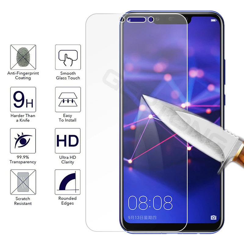 Tempered Glass For Huawei Mate 20 30 Lite P40 P30 P10 P20 Lite Pro Screen Protector For Huawei Honor 20 20 Pro P40lite P30lite