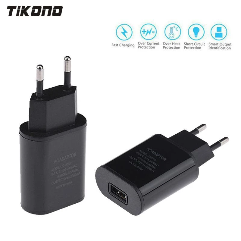 Top Quality 5V 2A EU Plug USB Fast Charger Mobile Phone Wall Travel Power Adapter For iPhone 6 6s 7 Plus Samsung S7edge Xiaomi