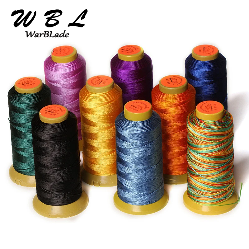 Polyamide Cord 0.2mm 0.4mm 0.6mm 0.8mm 1mm Nylon Cord Sewing Thread For Rope Silk Beading String For DIY Braided Jewelry Making