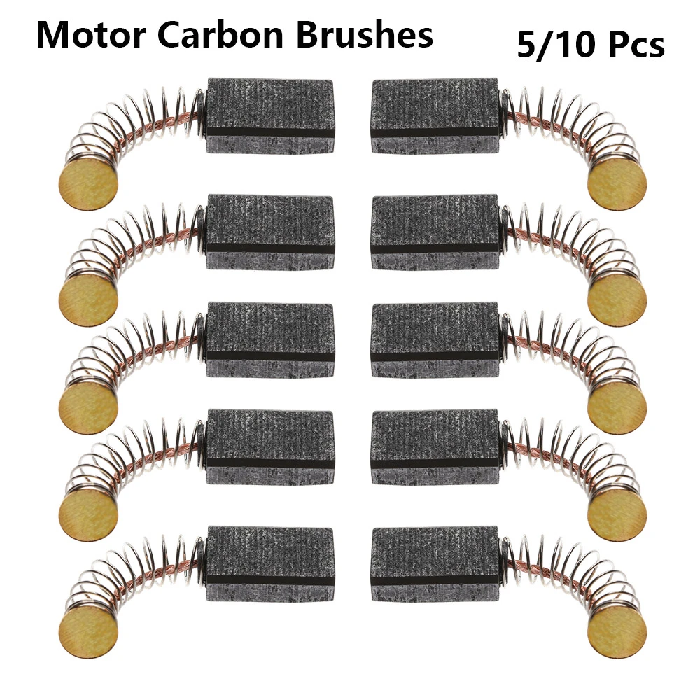 5/10 Pcs Mini Drill Electric Grinder Replacement Carbon Brushes Spare Parts For Electric Motors Rotary Tool 5x8x15mm