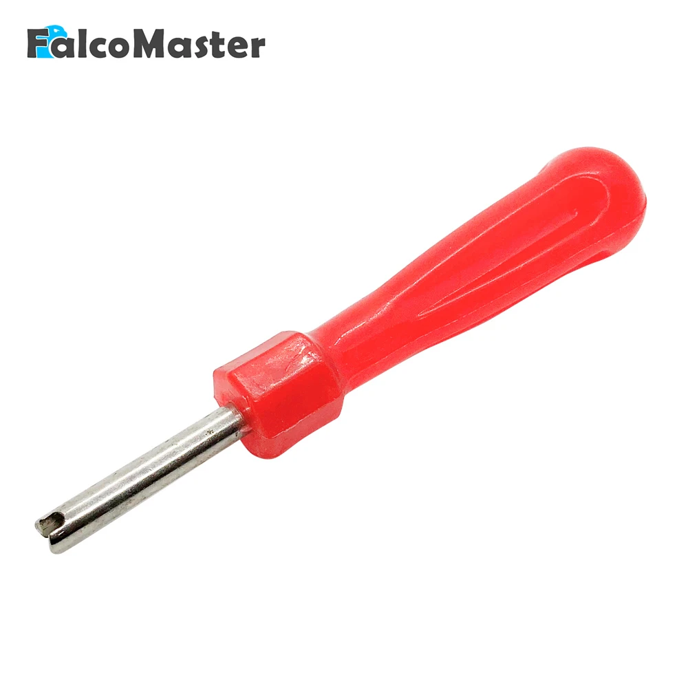 Auto Car Bicycle Slotted Handle Tire Valve Stem Core Remover Screwdriver Tire Repair Install Tool Car-styling Accessories