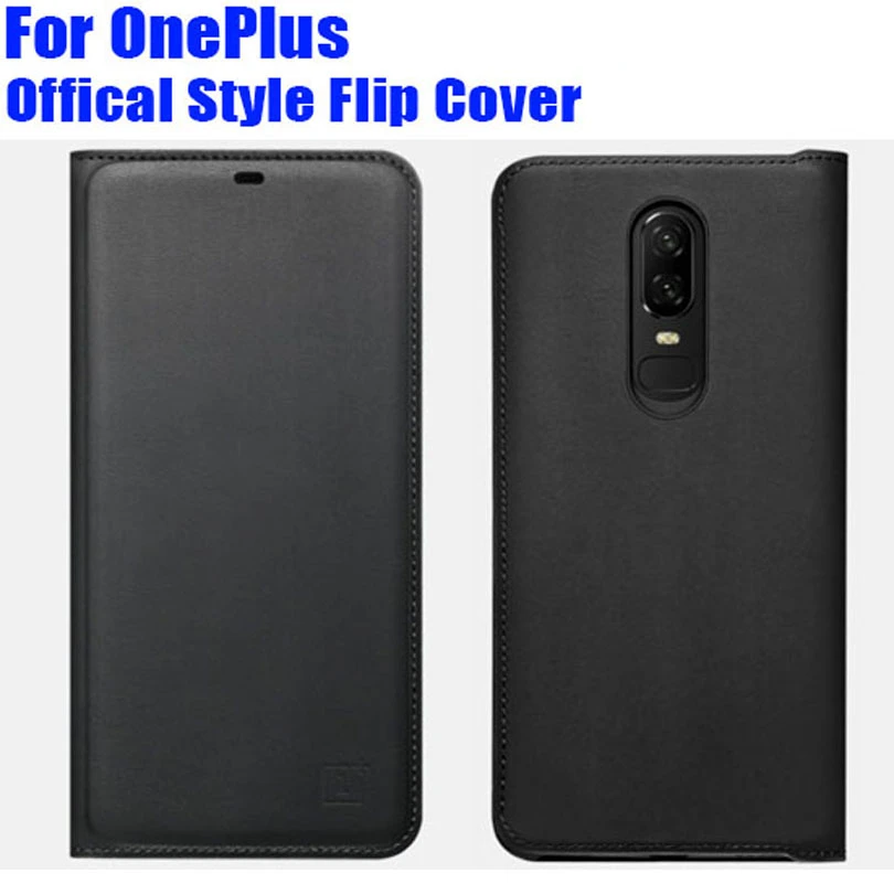 Official Style PU Leather Flip cover Case For ONEPLUS 7 7T Pro 6 6T 5 5T 3 3T Smart Wake UP/Sleep + Screen Protector OP63