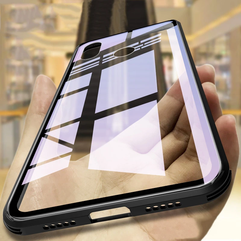 Luxury Tempered Glass Phone Case For Xiaomi Mi 11 10 Ultra 10 Pro 9 8 SE Mi9 Transparent Cover Case For Xiaomi Mi 8 Pro Explorer