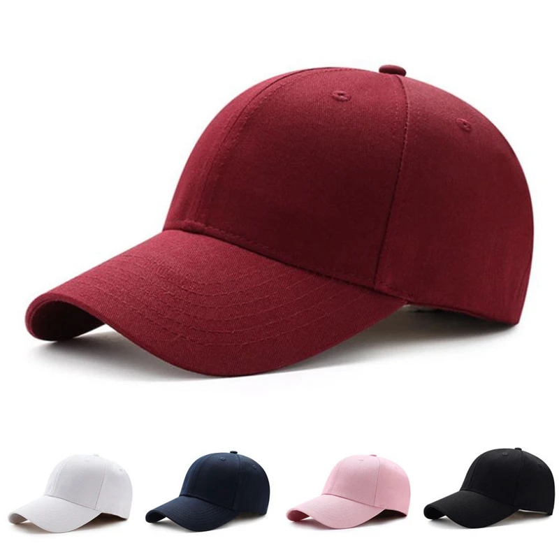 Hot Men Women Unisex Adjustable Plain Cap Trucker Visors Sport Outdoor Snapback Hip-hop All-matched Hat