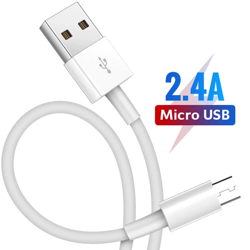 Micro USB Cable 1m 2m 3m Fast Charging USB Sync Data Mobile Phone Android Adapter Charger Cable for Samsung Xiaomi Huawei Cables