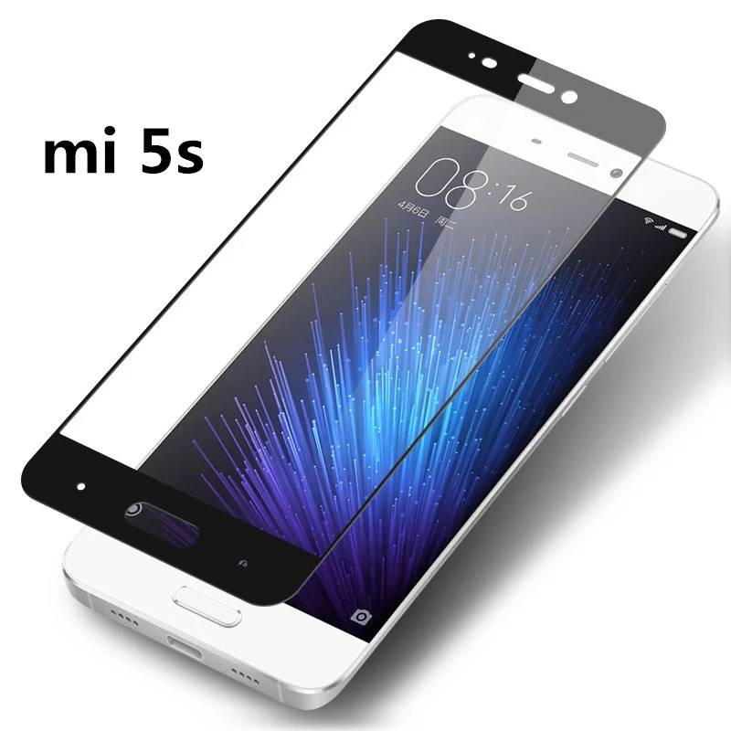 Full Cover Tempered Glass For Xiaomi Mi5S Mi 5S Screen Protector protective film For Xiaomi Mi5S Mi 5S glass