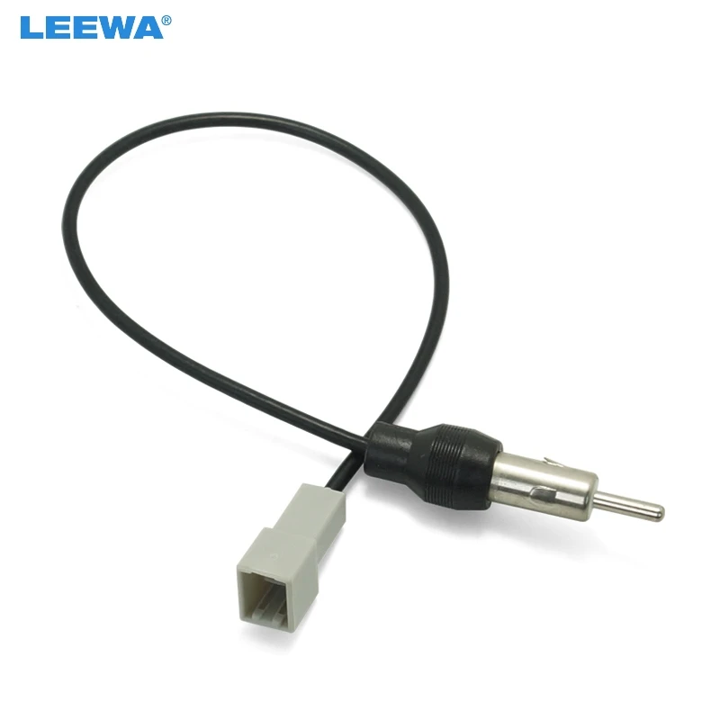 LEEWA Car Audio Stereo Antenna Adapter For 2009-2011 Hyundai/Kia KI-11 Female Radio Parts #CA1548