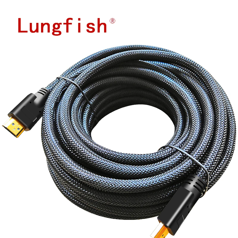 Lungfish Long HDMI-compatible  Cable 1080P 3D for Splitter Switch PS4 LED TV Box xbox Projector Computer