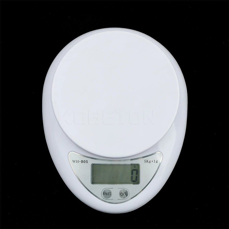 5kg/1g Digital Scale Kitchen LCD Electronic Scales Food Cake Pastry Material Weight Measuring Tool