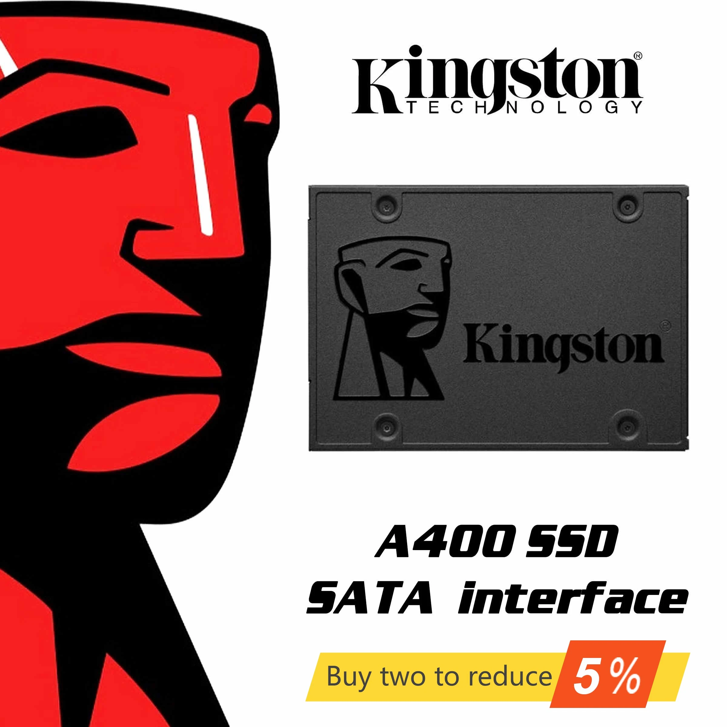 Original Kingston A400 SSD SATA3 2.5 inch 240GB 480GB Internal Solid State Drive HDD Hard Drive Disk SSD For PC Laptop Computer